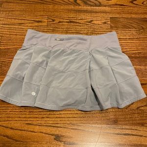 Lululemon pace rival skirt size 6 regular